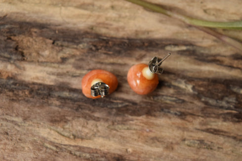 Natural Stone Stud Earings